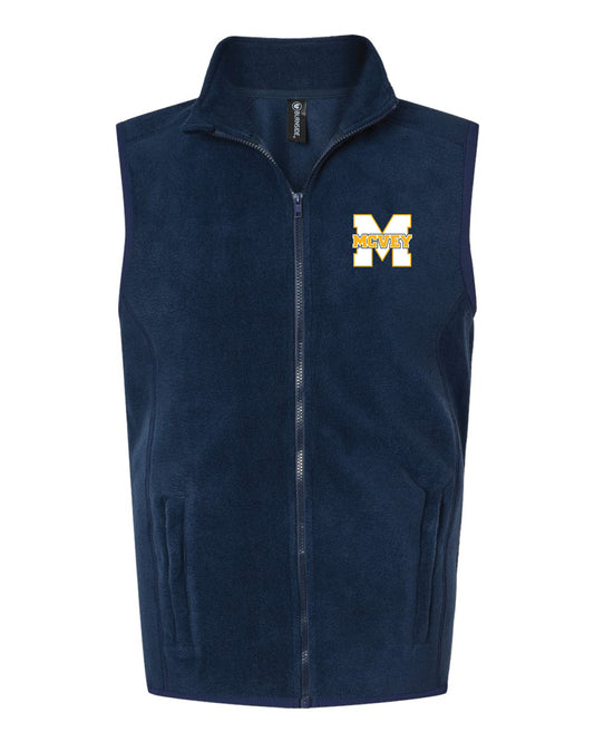MCVEY Adult Fleece Vest (additional colors available)