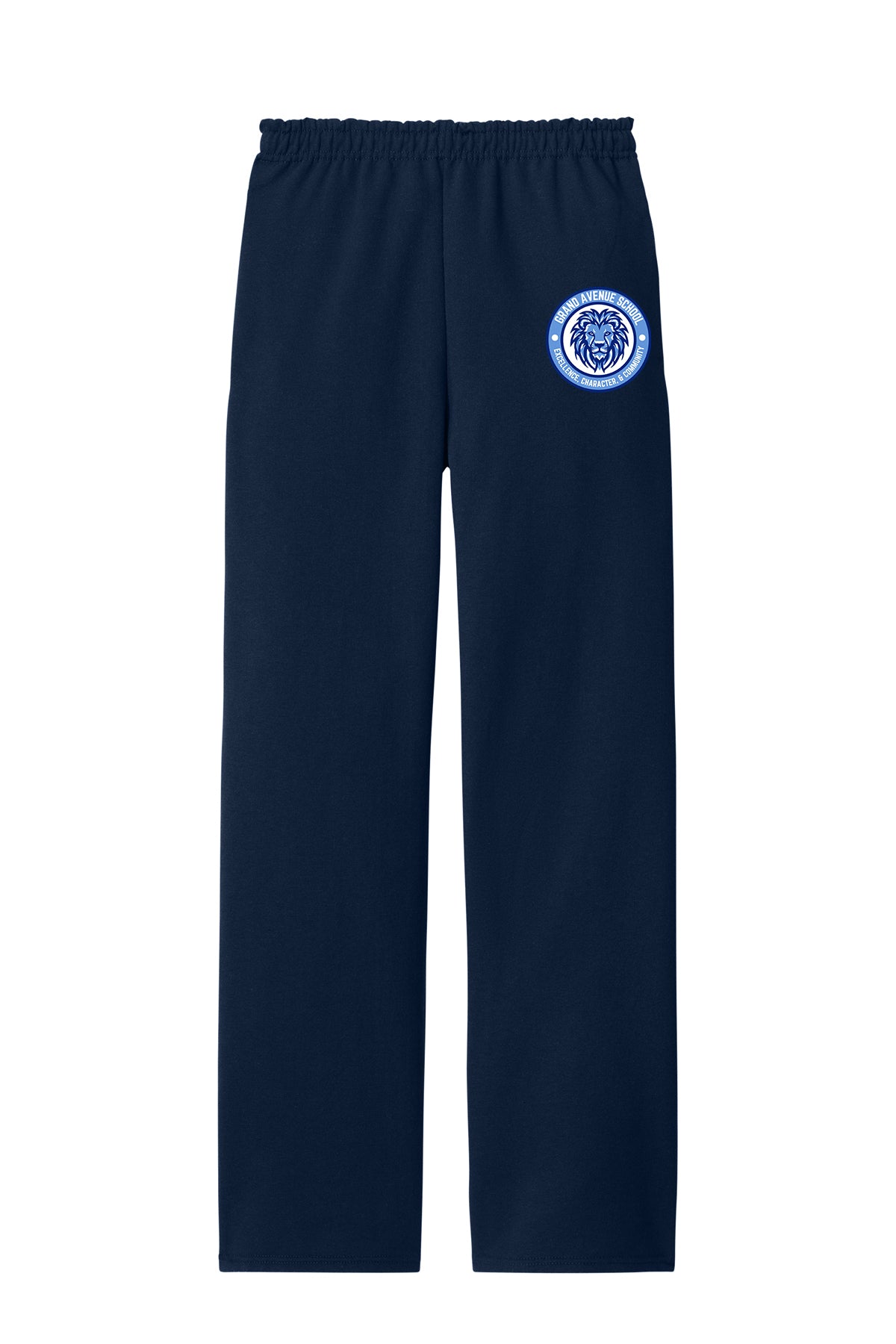 Open Bottom Sweatpants (unisex, adult)