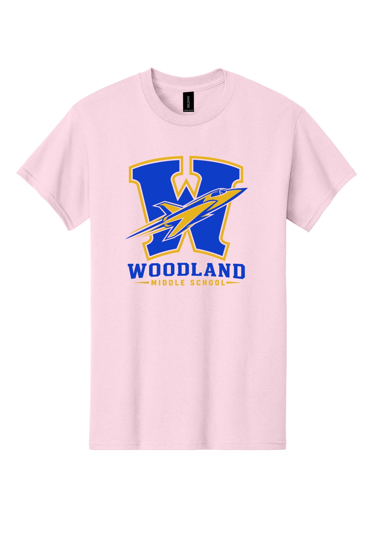 NEW! Woodland Middle School Breast Cancer T-Shirt