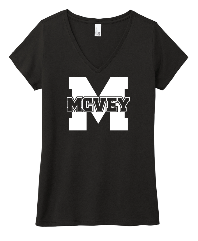 New! MCVEY Women's V-Neck Performance T-Shirt