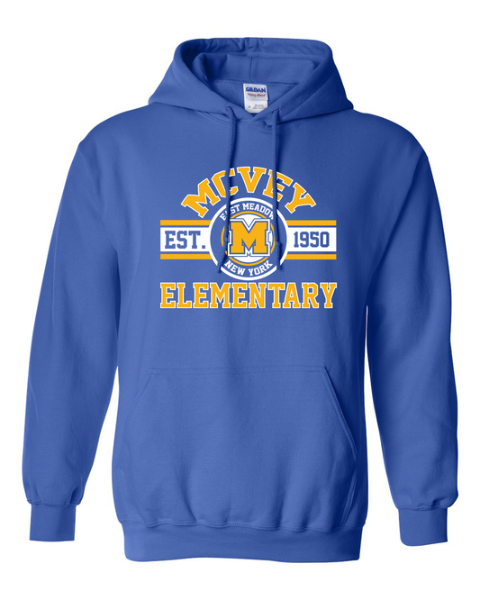 McVey Elementary EST. 1950, Youth/Adult Pullover Hoodie