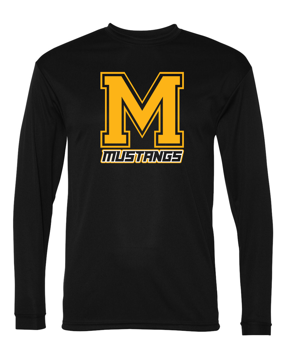 M Mustangs Long Sleeve Shirt