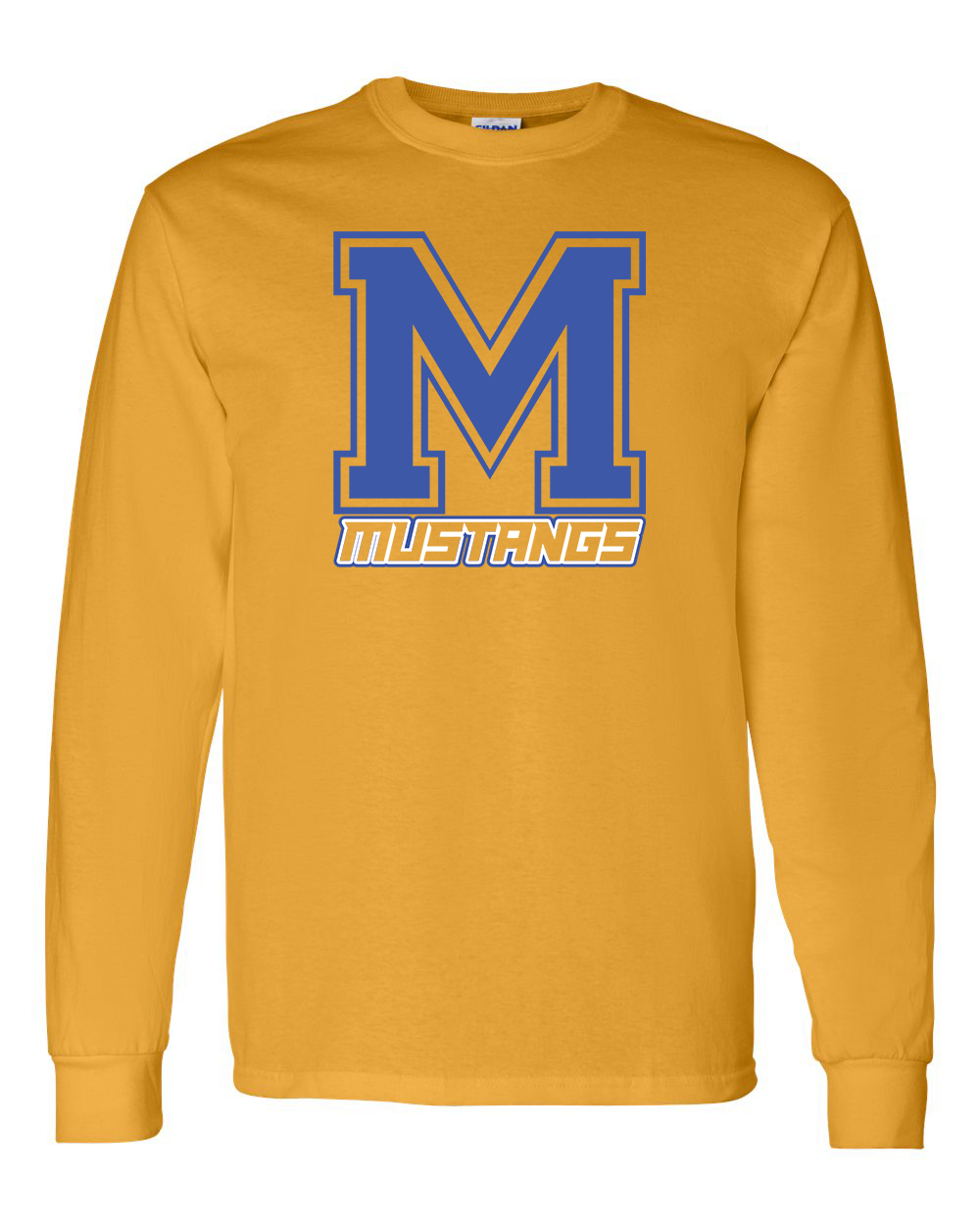 M Mustangs Long Sleeve Shirt