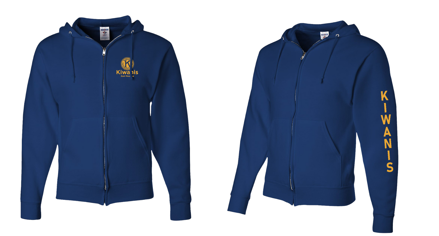Kiwanis Full-Zip Hooded Sweatshirt