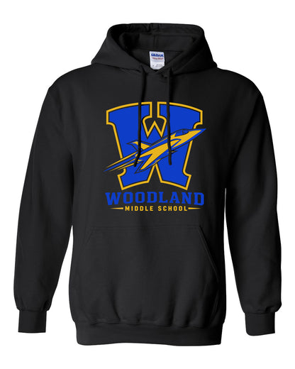 NEW! Woodland Middle School Hooded Sweatshirt (youth/adult)