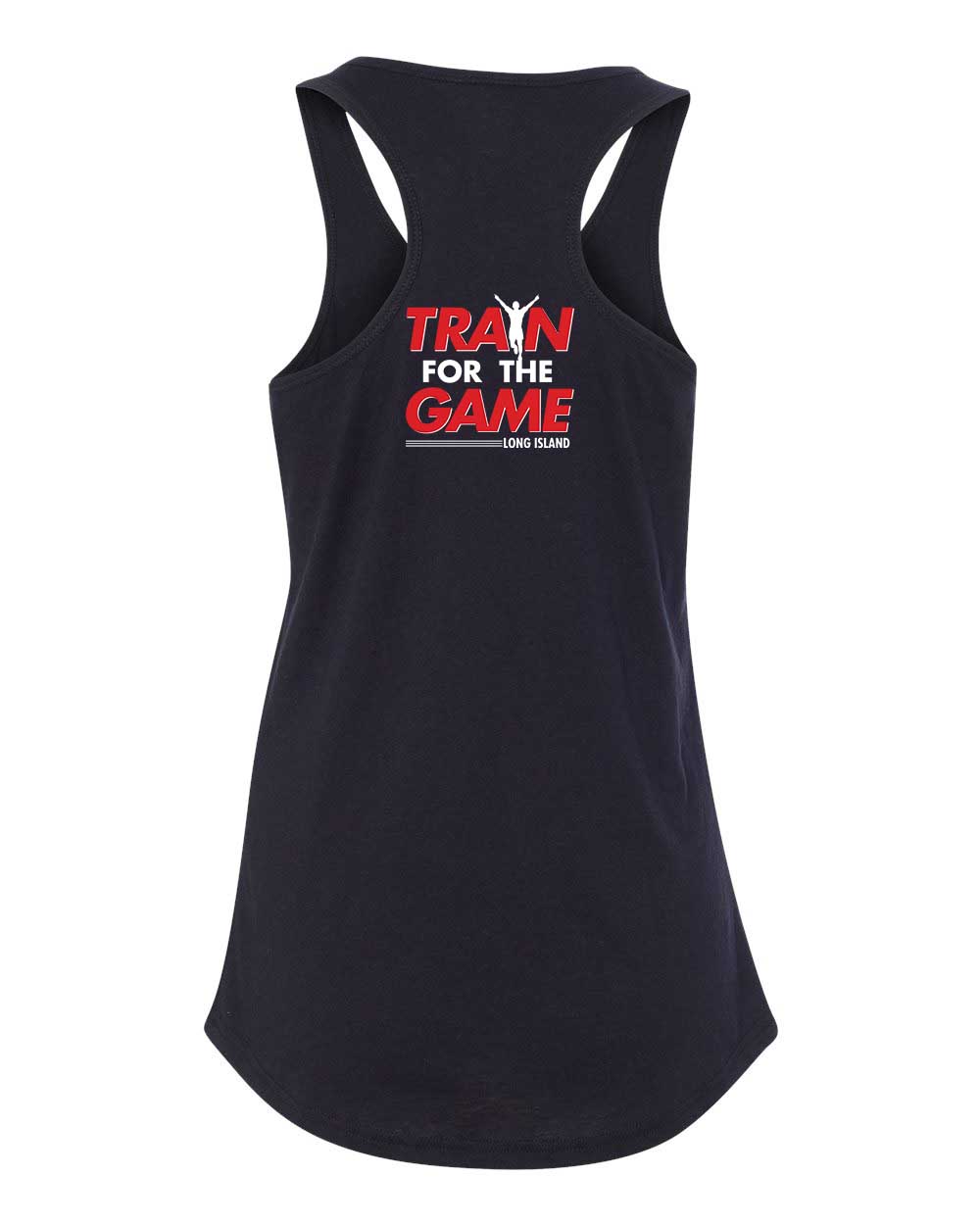 Train For The Game Women's Racerback Tank (additional colors available)