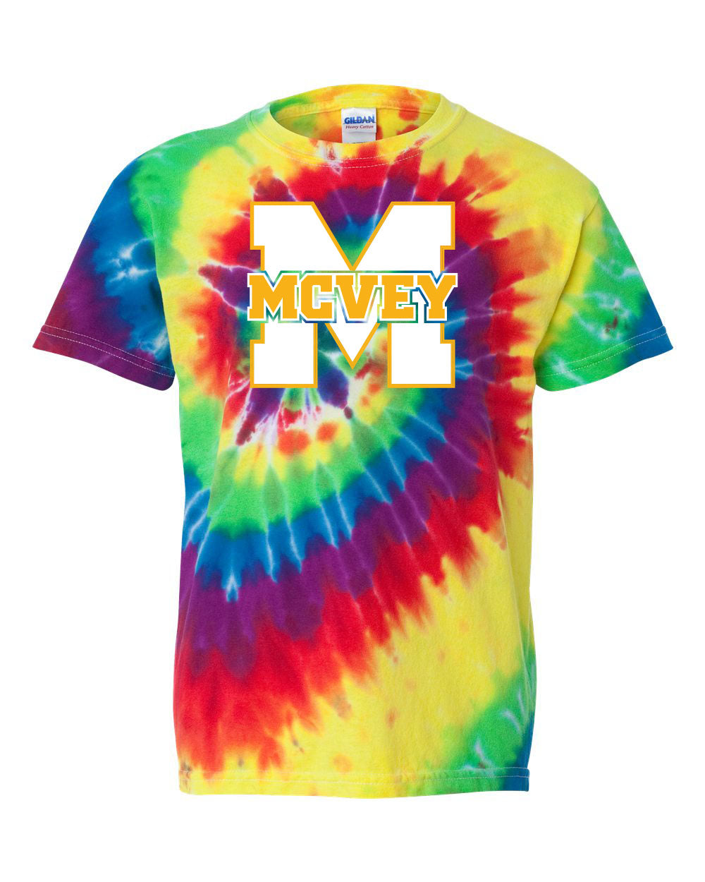 New! MCVEY Tie Dye Youth/Adult T-Shirt (additional colors available)
