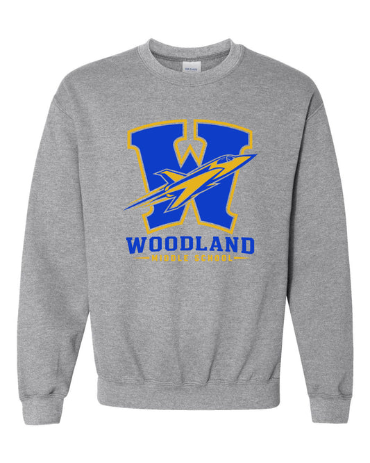 NEW! Woodland Middle School Crewneck Sweatshirt (Youth/Adult)