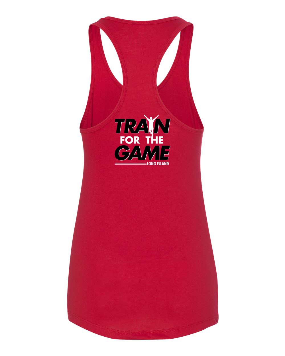 Train For The Game Women's Racerback Tank (additional colors available)