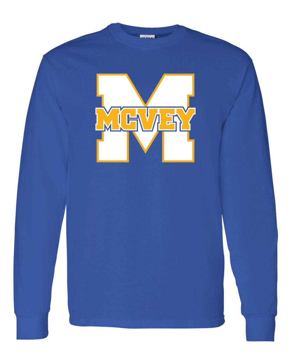 MCVEY Youth/Adult Long Sleeve T-Shirt (additional colors available)