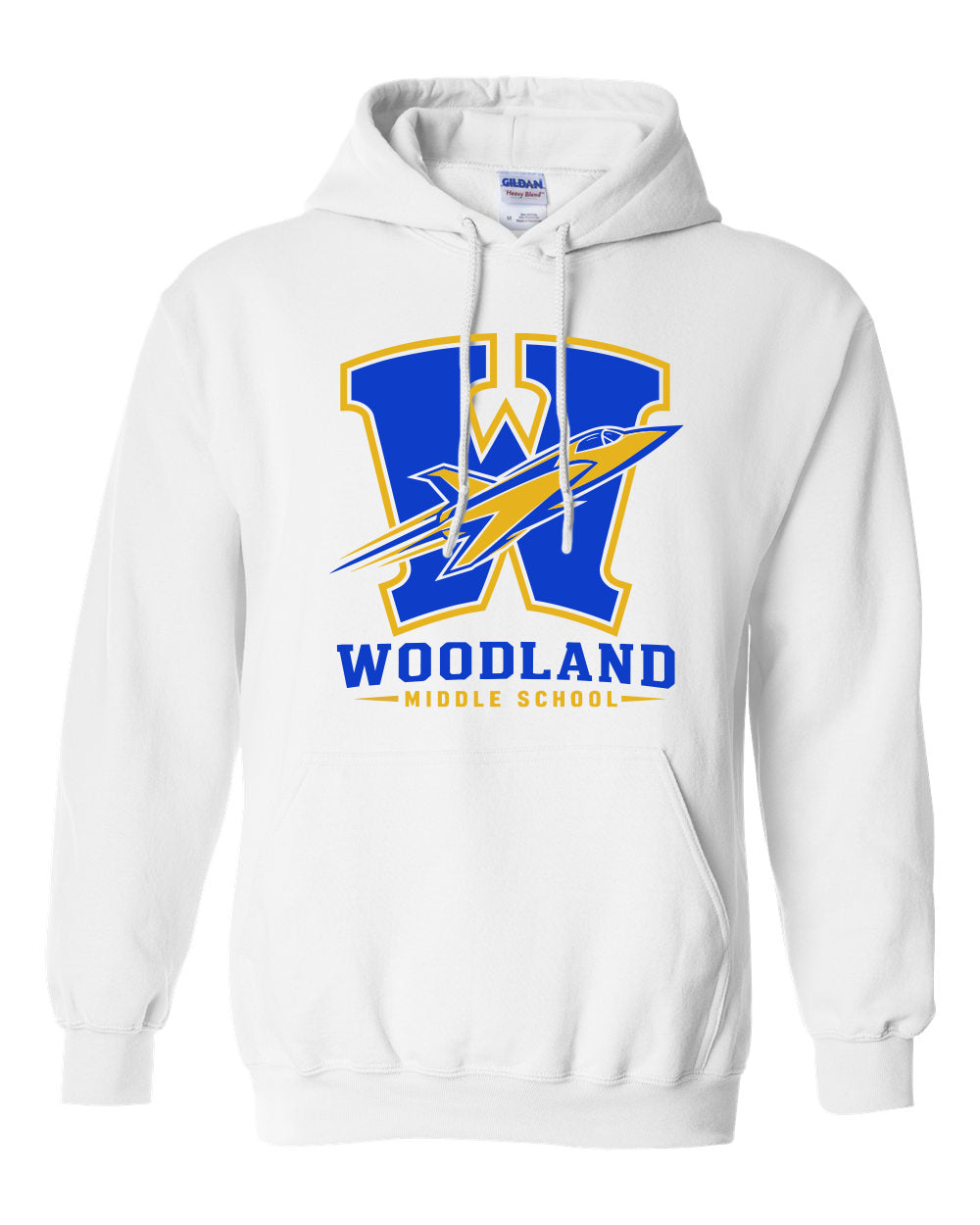 NEW! Woodland Middle School Hooded Sweatshirt (youth/adult)