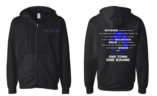 Spiritwear Full Zip Hooded Sweatshirt