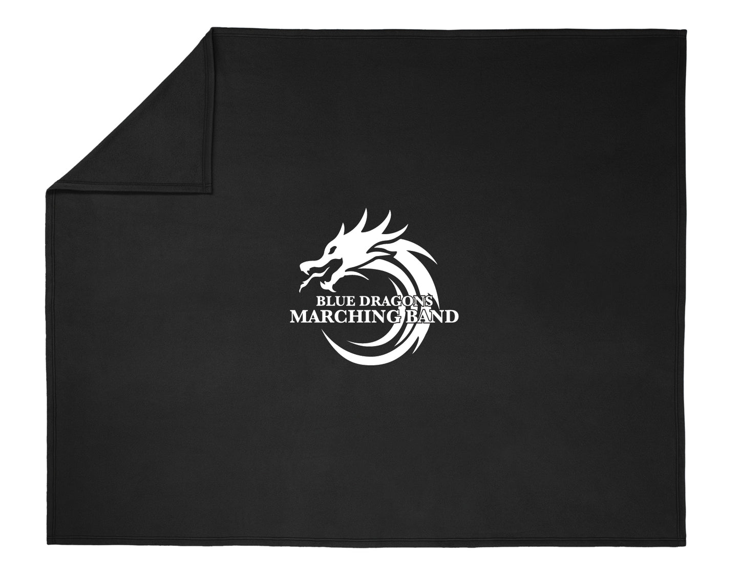 Blue Dragons Fleece Blanket