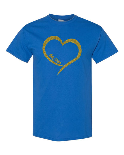 NEW! McVey Glitter Heart T-Shirt (youth)