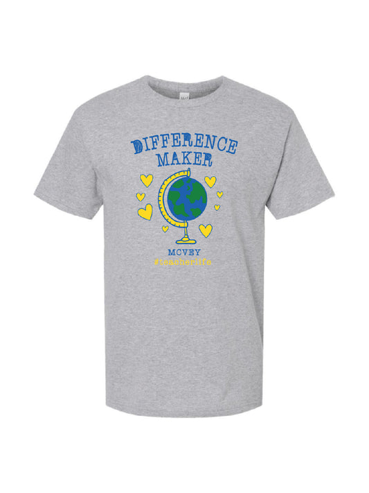 NEW! MCVEY Difference Maker T-Shirt (adult)