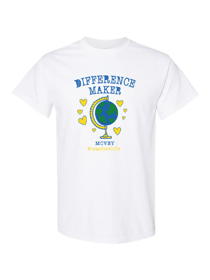 NEW! MCVEY Difference Maker T-Shirt (adult)