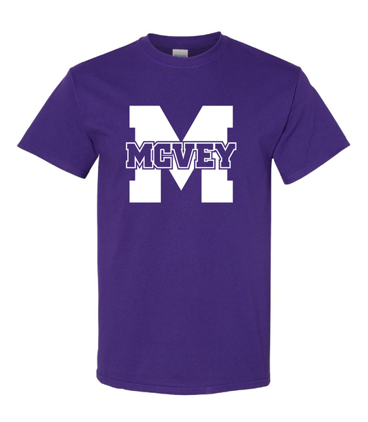 NEW! Purple MCVEY Youth/Adult T-Shirt