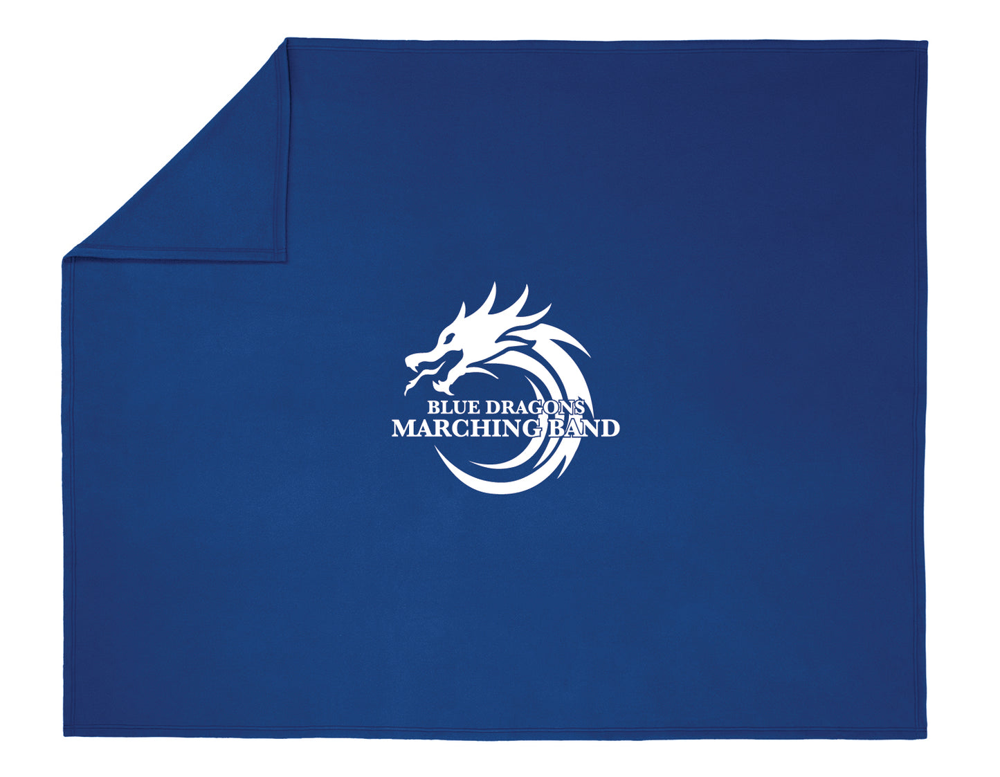 Blue Dragons Fleece Blanket