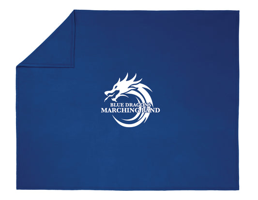 Blue Dragons Fleece Blanket