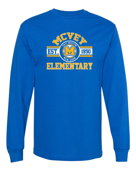 McVey Elementary EST. 1950, Youth/Adult Long Sleeve Shirt